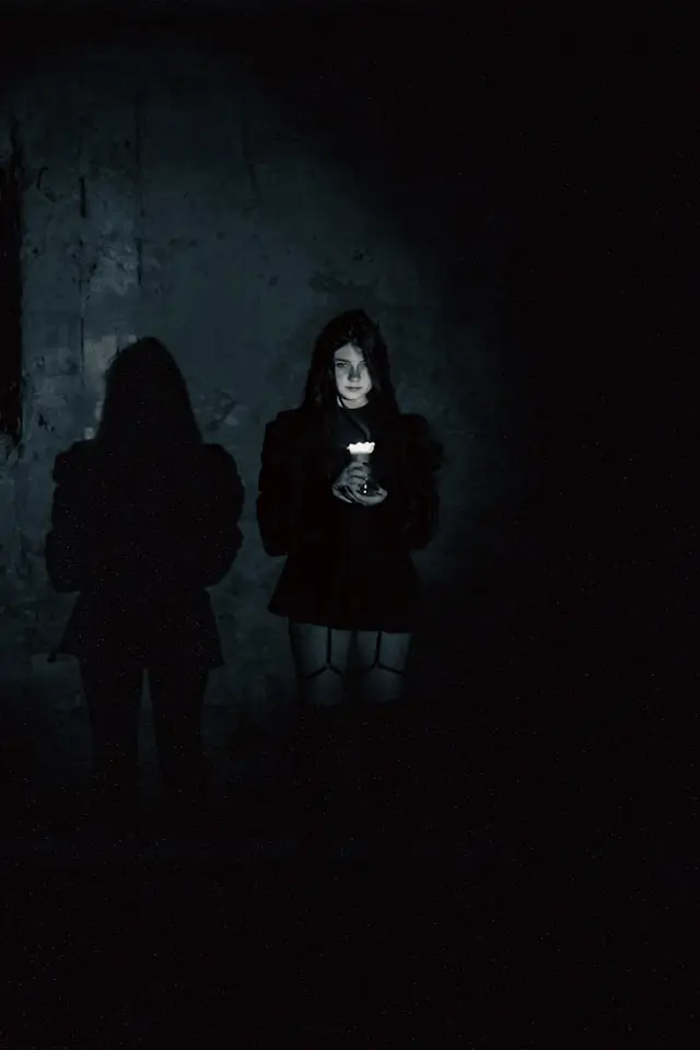 Is Bring Her Back Based on a True Story poster showing a mysterious child behind a bloody window