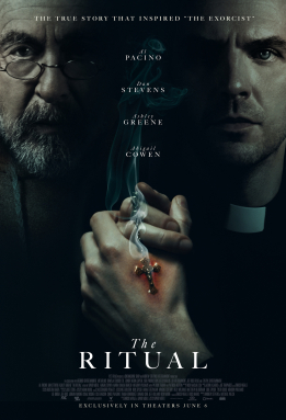 The Ritual 2025 horror movie poster based on real life stories